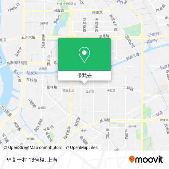 华高一村-13号楼地图