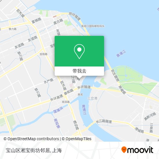 宝山区淞宝街坊邻居地图