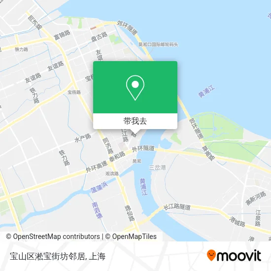 宝山区淞宝街坊邻居地图