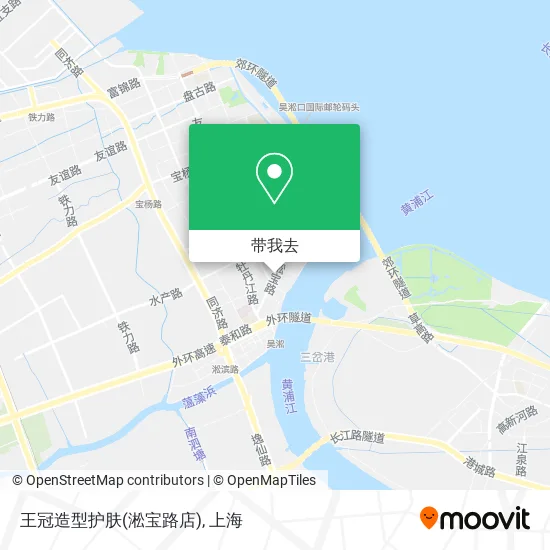 王冠造型护肤(淞宝路店)地图