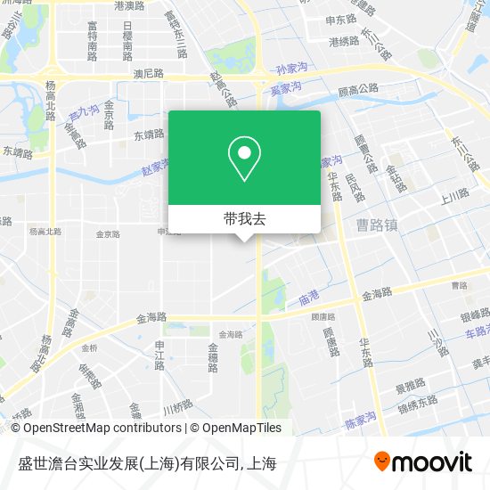 盛世澹台实业发展(上海)有限公司地图