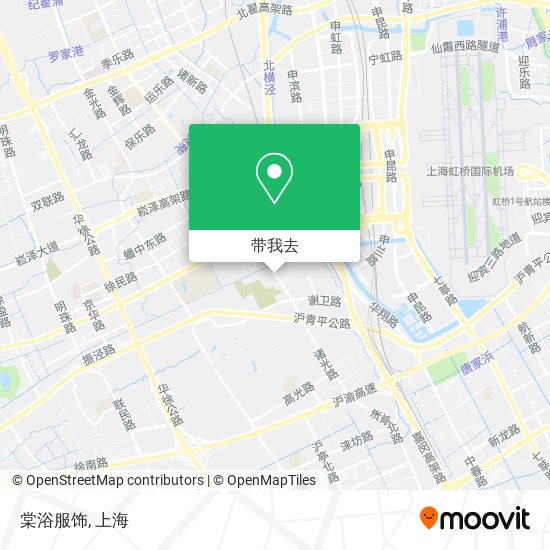 棠浴服饰地图