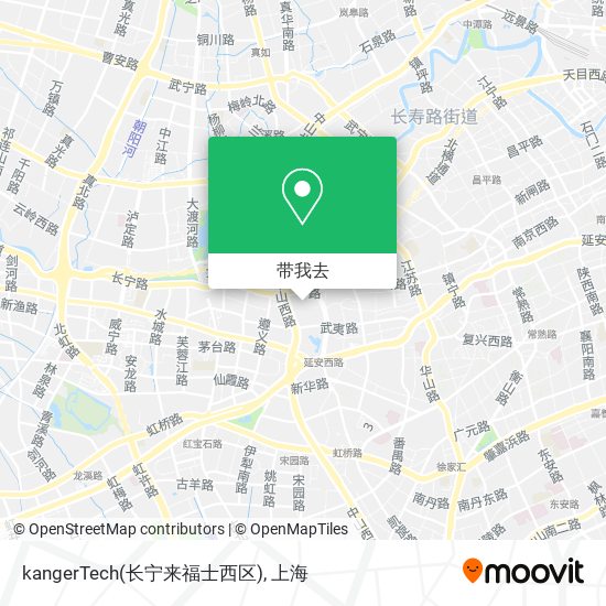 kangerTech(长宁来福士西区)地图
