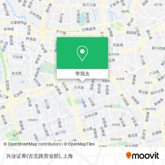 兴业证券(古北路营业部)地图