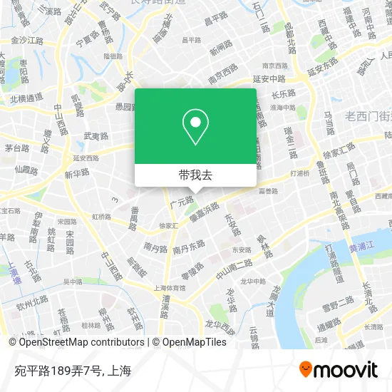 宛平路189弄7号地图
