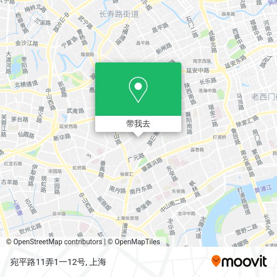 宛平路11弄1一12号地图