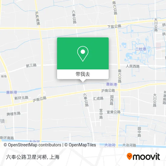 六奉公路卫星河桥地图