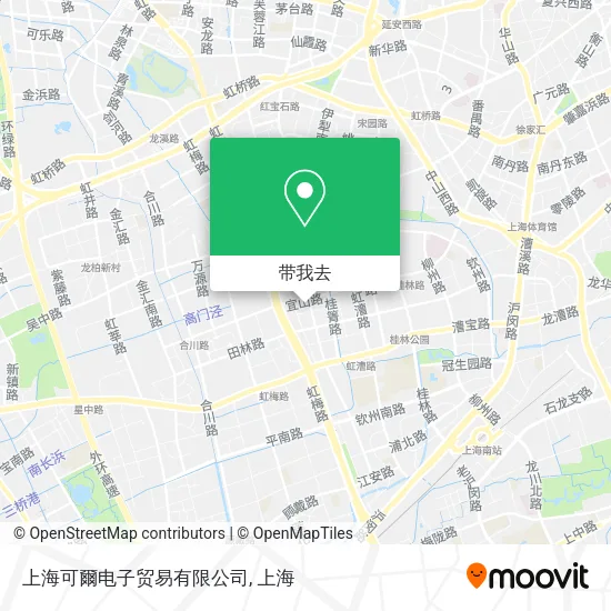 上海可爾电子贸易有限公司地图