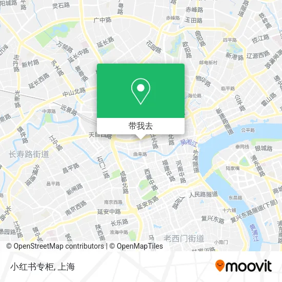 小红书专柜地图