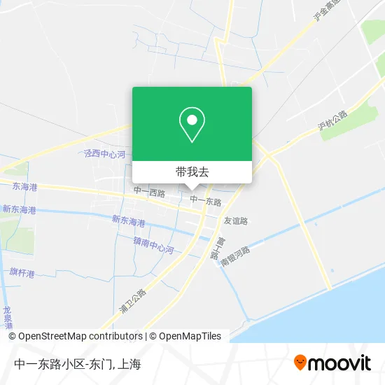 中一东路小区-东门地图