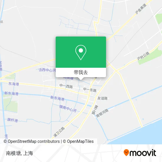 南横塘地图