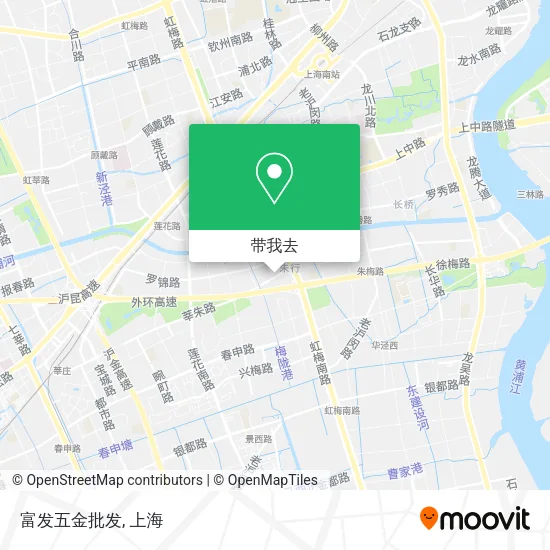 富发五金批发地图