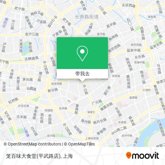 笼百味大食堂(平武路店)地图