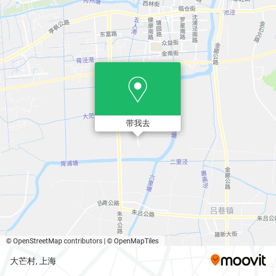 大芒村地图