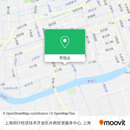 上海闵行经济技术开发区外商投资服务中心地图