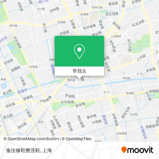 逸佳修鞋擦洗鞋地图