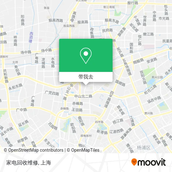 家电回收维修地图