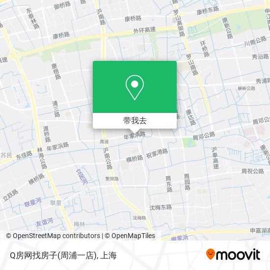 Q房网找房子(周浦一店)地图