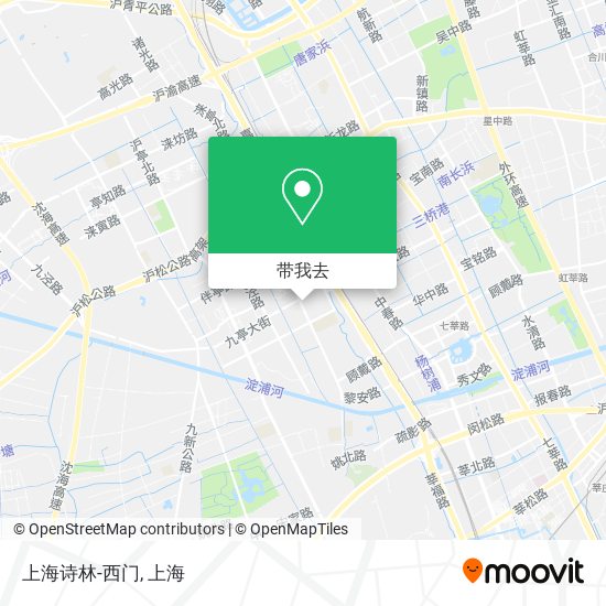 上海诗林-西门地图