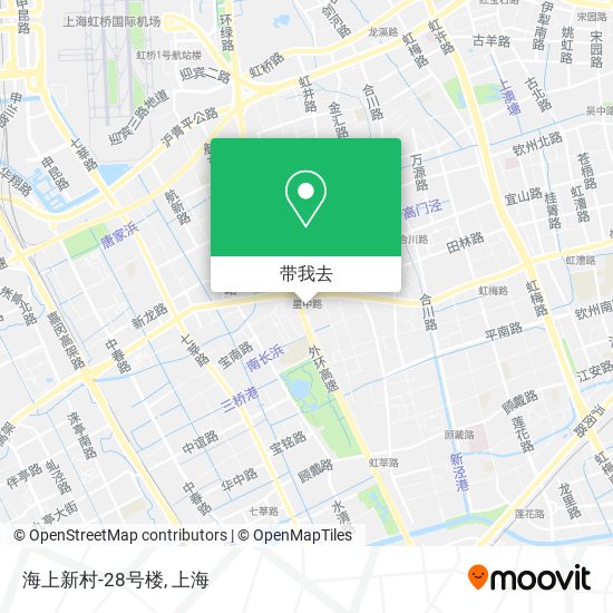 海上新村-28号楼地图