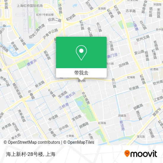 海上新村-28号楼地图