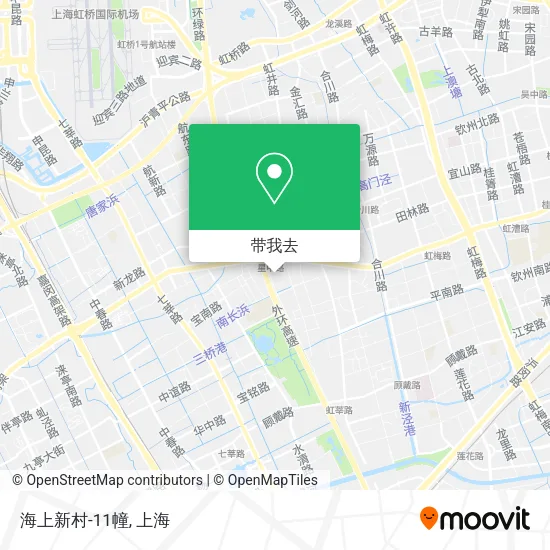 海上新村-11幢地图