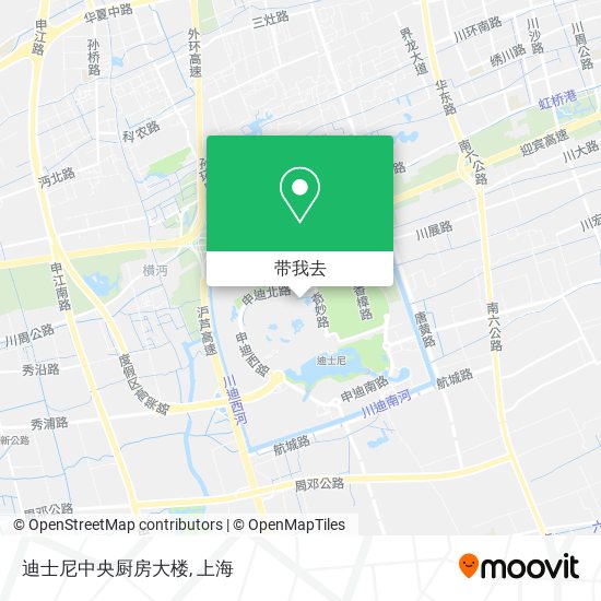 迪士尼中央厨房大楼地图