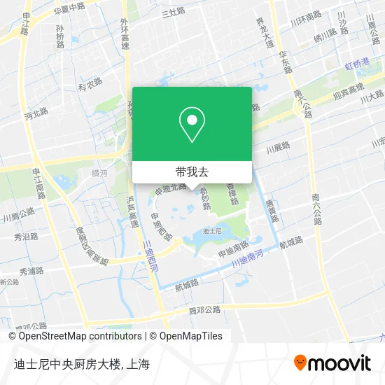 迪士尼中央厨房大楼地图