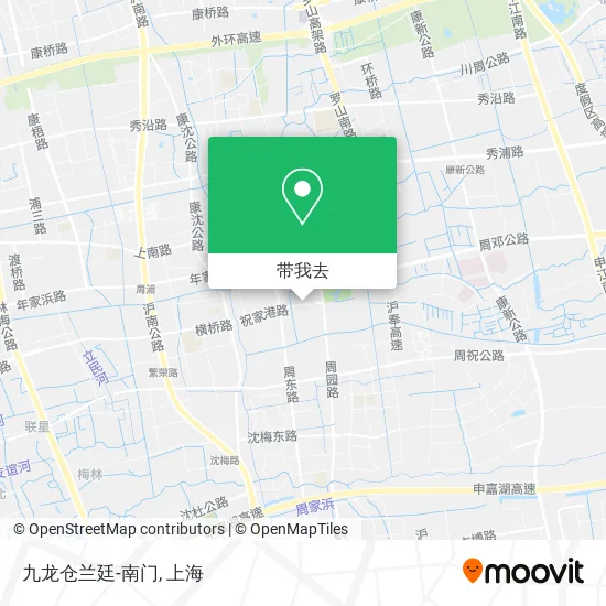九龙仓兰廷-南门地图
