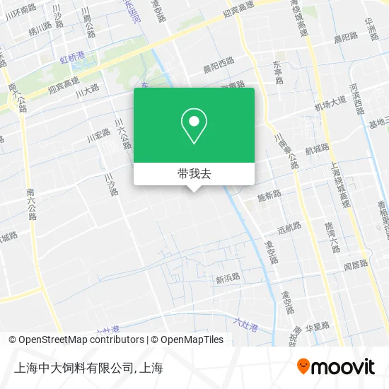 上海中大饲料有限公司地图