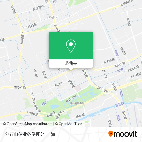 刘行电信业务受理处地图