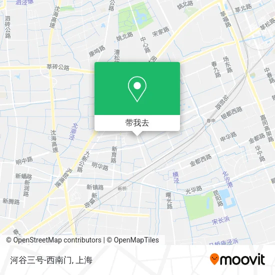 河谷三号-西南门地图