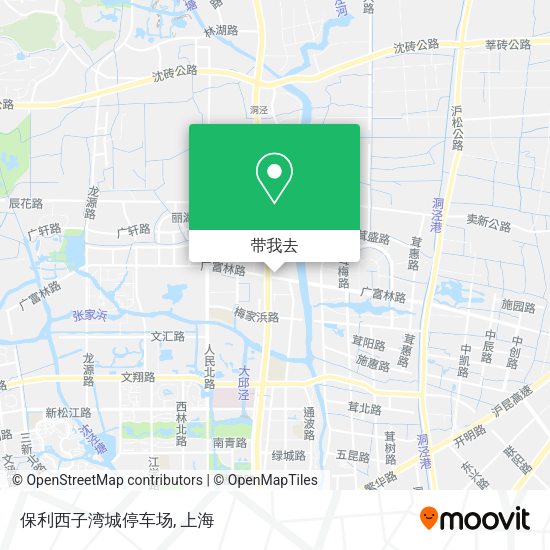 保利西子湾城停车场地图