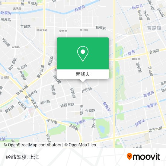 经纬驾校地图