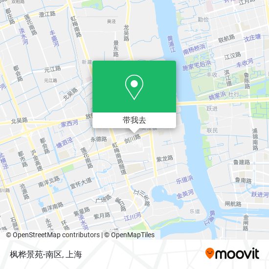 枫桦景苑-南区地图