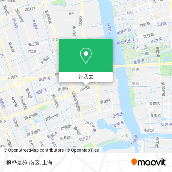 枫桦景苑-南区地图