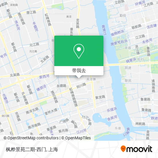 枫桦景苑二期-西门地图