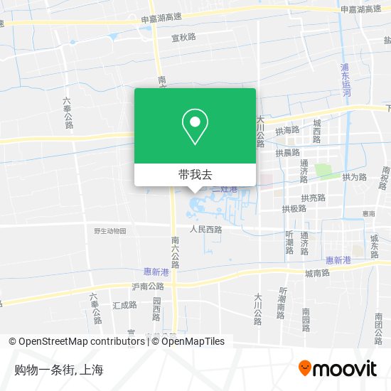 购物一条街地图