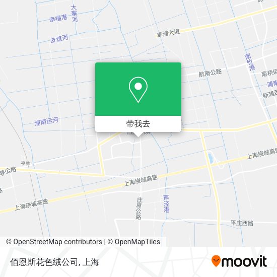 佰恩斯花色绒公司地图