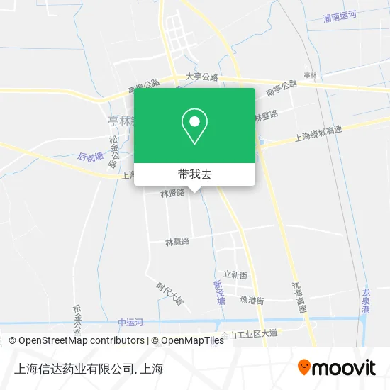 上海信达药业有限公司地图