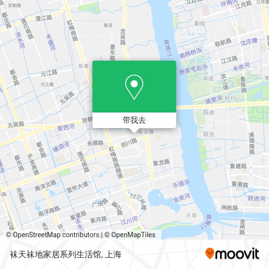 袜天袜地家居系列生活馆地图