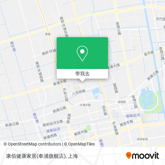 康佰健康家居(奉浦旗舰店)地图