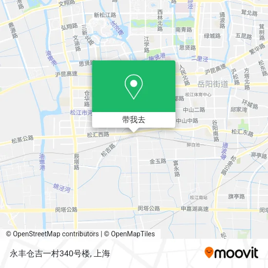 永丰仓吉一村340号楼地图