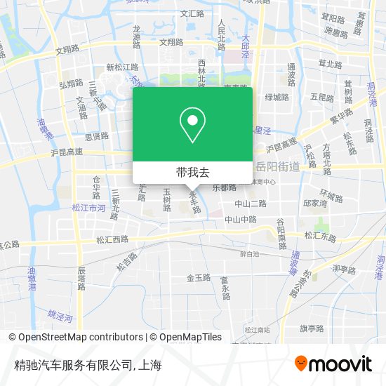 精驰汽车服务有限公司地图
