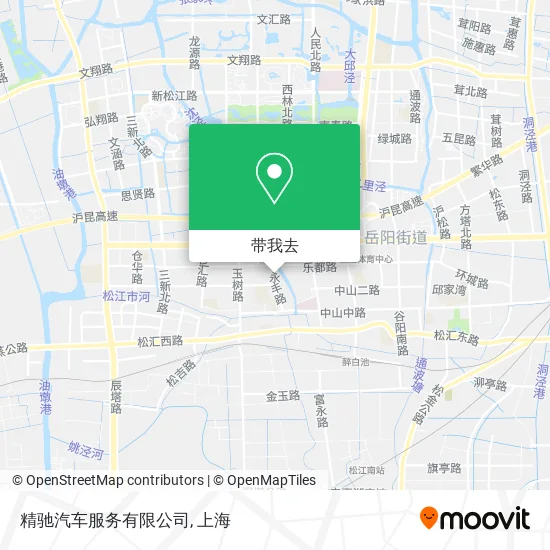 精驰汽车服务有限公司地图