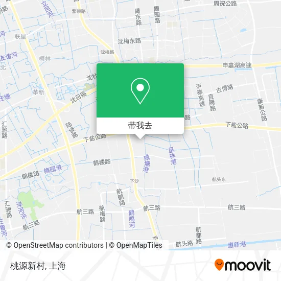 桃源新村地图