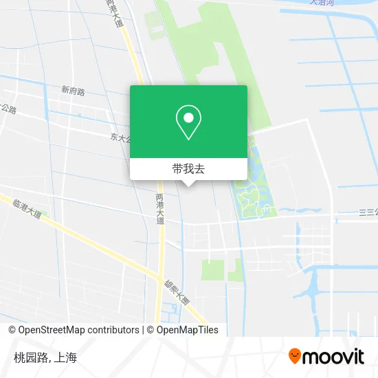 桃园路地图
