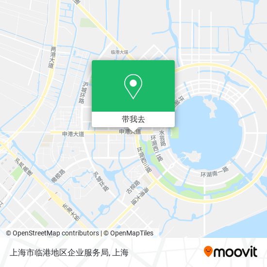 上海市临港地区企业服务局地图