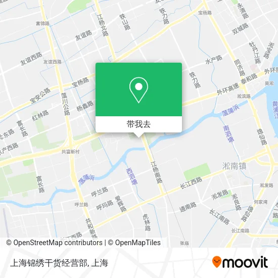 上海锦绣干货经营部地图