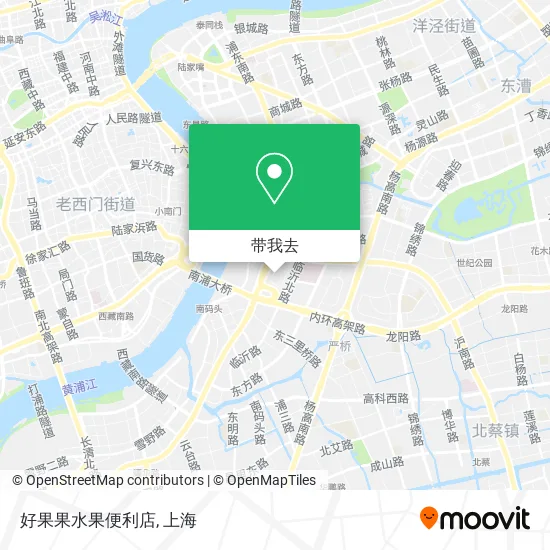 好果果水果便利店地图